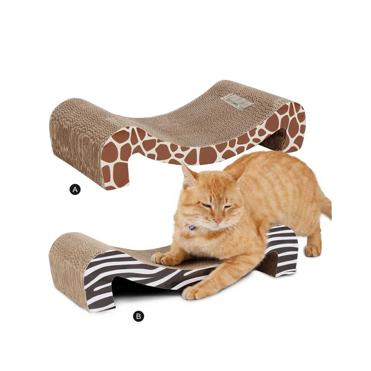 Professional Manufacturers Curve Design Sisall Scratcher Pet Cat Soft Toy