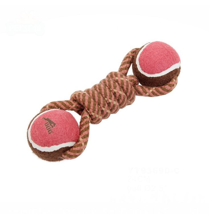 2022 High Quality Interactive Toys Portable Sustainable Dog Pet Tennis Ball Toy For Dog
