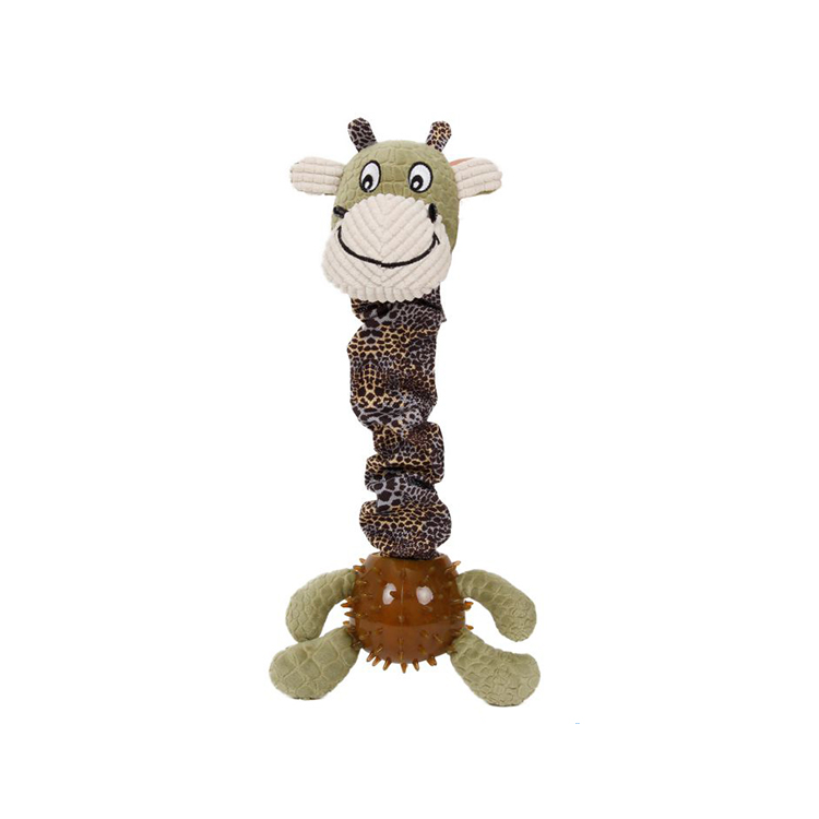 Dog Chewing Puppy Treat Toy Puppy Plush Pull Feeding For Pet Dog Ball Chew Toys