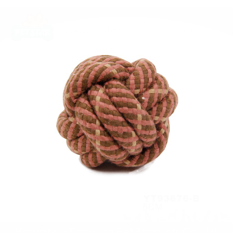 New Design For Colorful Dog Rope Chew Pet Toys