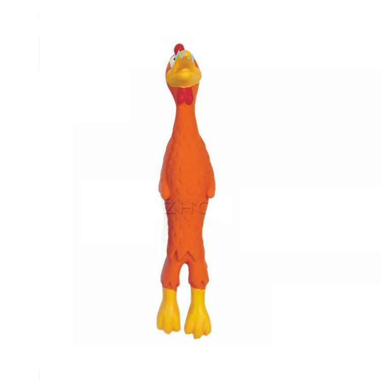Eco-friendly Dog Toy Natural Rubber Chicken For Dog Toy