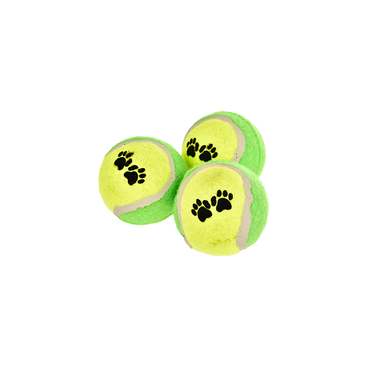 Petstsar Hot Factory Supply High Quality Rubber Dog Toy Tennis Ball