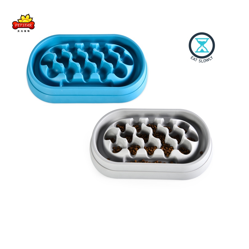 2022 Customized High Quality Durable Eco Friendly Pp Pet Slow Bowl