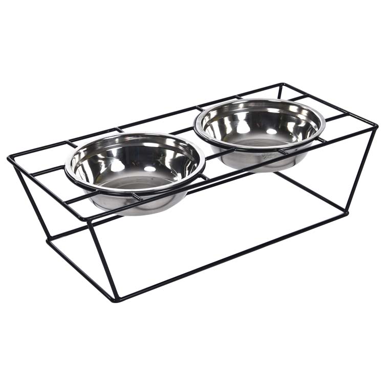 Oem /odm Large Stainless Steel Dog Travel Bowl Feeder