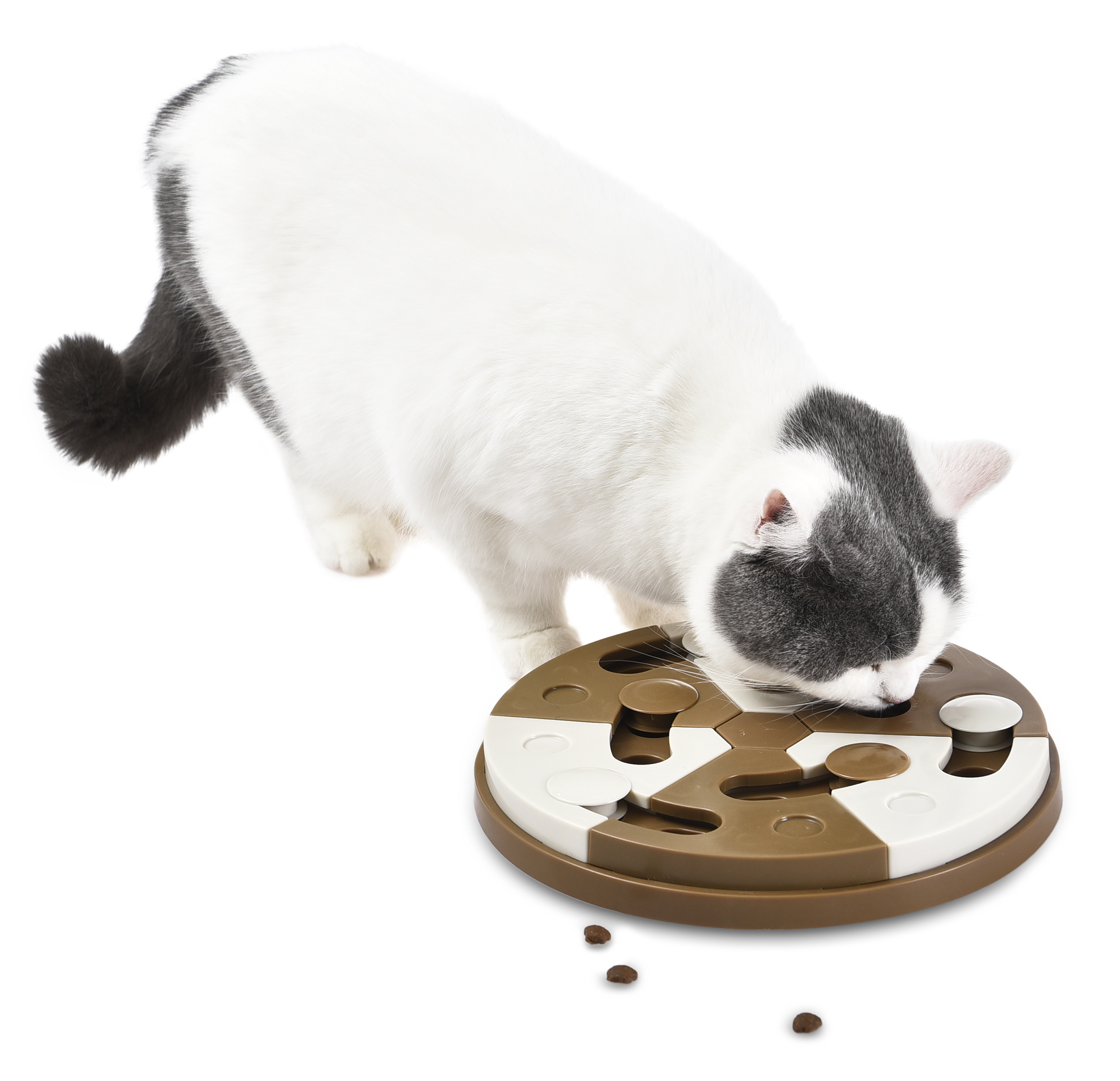 Pets Iq Treat Training Toys Interactive Slow Pet Dog Cat Food Bowl Feeder