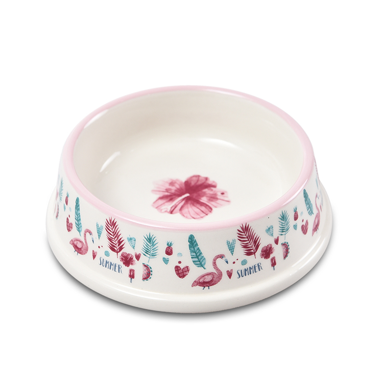 High Quality Modern Stylish Food Grade Melamine Portable Luxury Pet Bowl