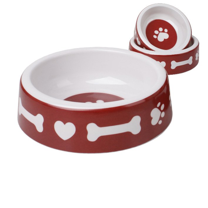 China Green,Pink,White,Brown Sustainable Supplier In China Pet Melamine Bowl