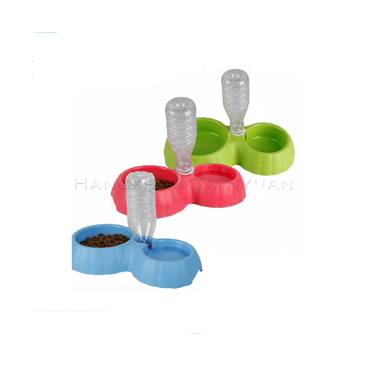 Portable Cheap Travel Easy Clean Pet Bowl Resistant To Beating Custom Pink Plastic Dog Bowl