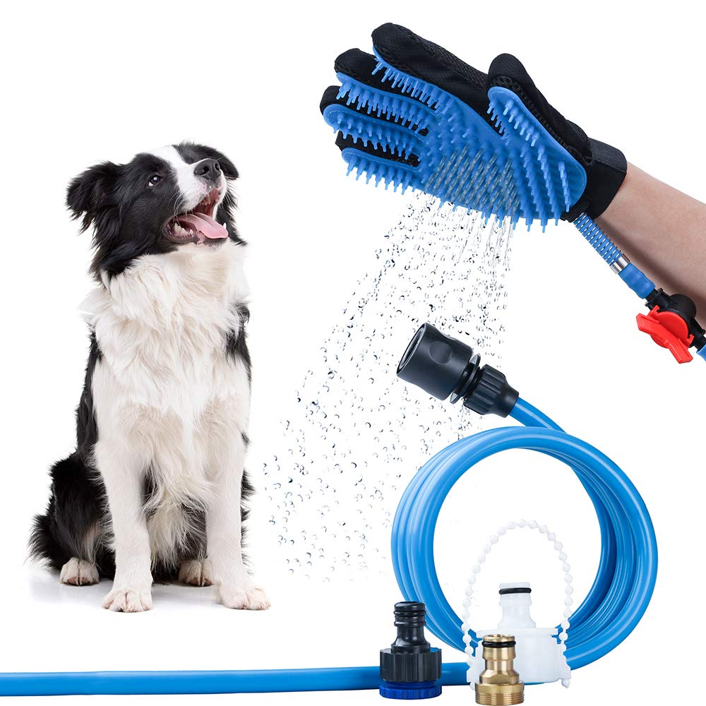 Gants De Toilettage Pour Chats Et Chiens Dog Bathing Tool Bathing Massage Shower Spray Tool,Dog Grooming Shower Brush