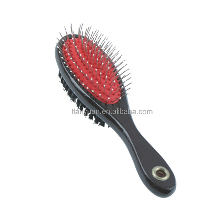 Eco-friendly Two-sided Pet Comb Tpr Abs And Nickel Steel Pet Brush,Dog Cat Brush