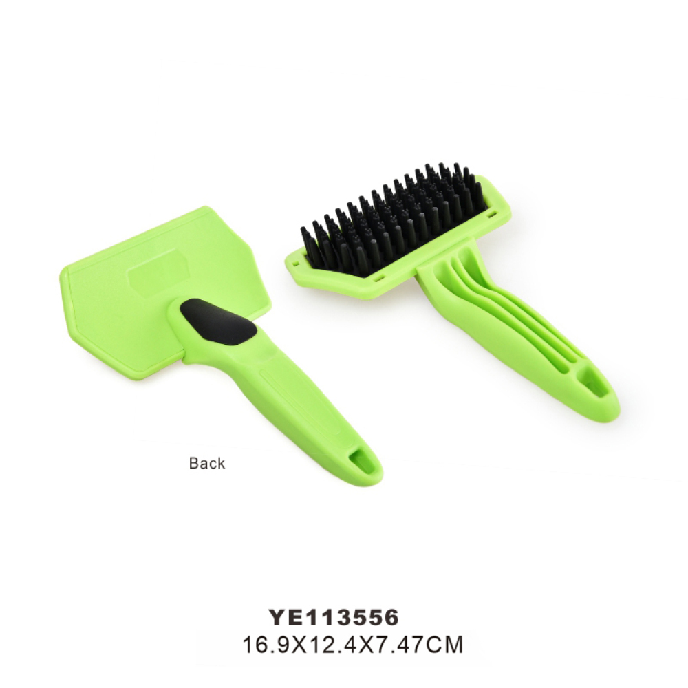 Pet Hair Grooming Tool Double Sided Massage Pin And Brush Comb Set,Pet Brush Hair Self Cleaning Pet Brush