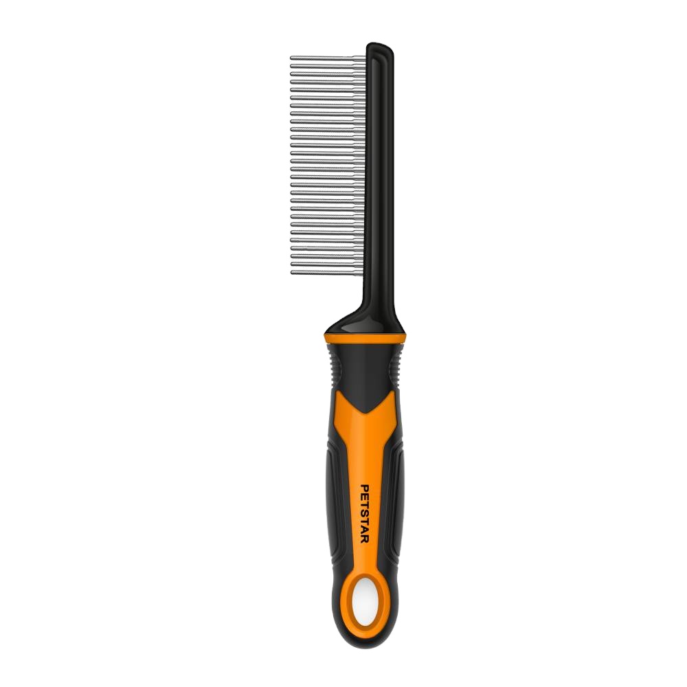 Orange Guaranteed Quality Removing Matted Fur Knotstangles Pet Grooming Tool For Dog Pet Comb