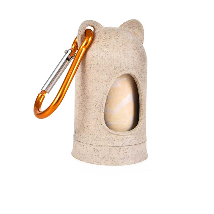Eco-friendly Poop Bag Holder Dispenser Bio-degradable Dog Poop Bag Holder