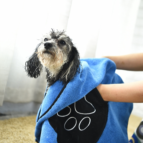 2022 Cotton 85x50 Cm Convenient Use Direct Supplier Pet Bath Towel Dog Bath Towels