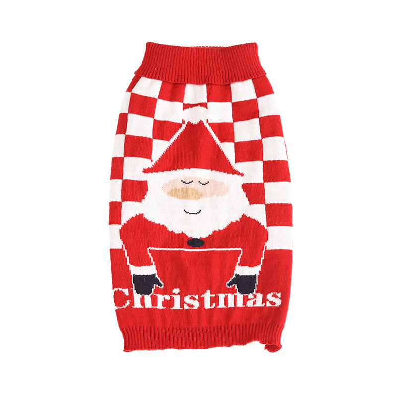 New Design Christmas Pet Dog Clothes Costume Soft Warm Pet Dog Sweater Clothes