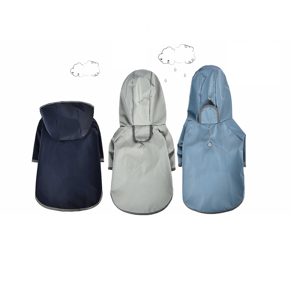 New Design Adjustable Pet Rain Clothes Reflective Windproof Cat Dog Coat Waterproof Raincoat For Pet