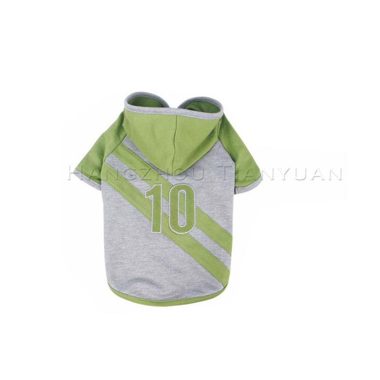Newest Design Top Quality Durable Hoodie Pet Accessories Green Red Black Custom Dog Clothes