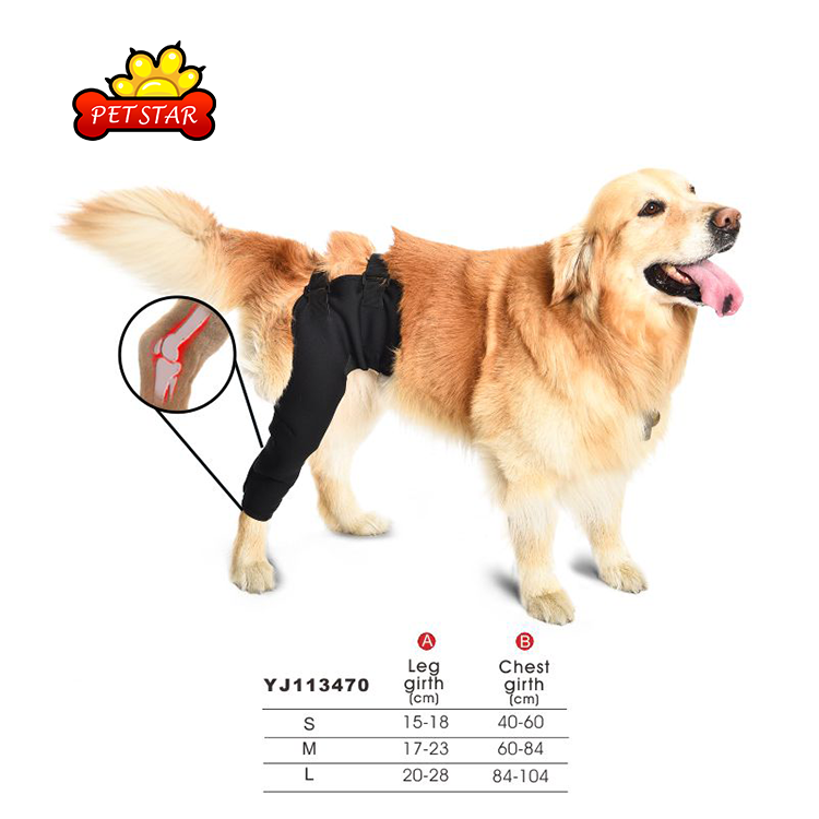 Factory Wholesale Pet Surgery Recovery Sleeve Brace Legs Joint Wrap Protector Dog Canine Knee Brace