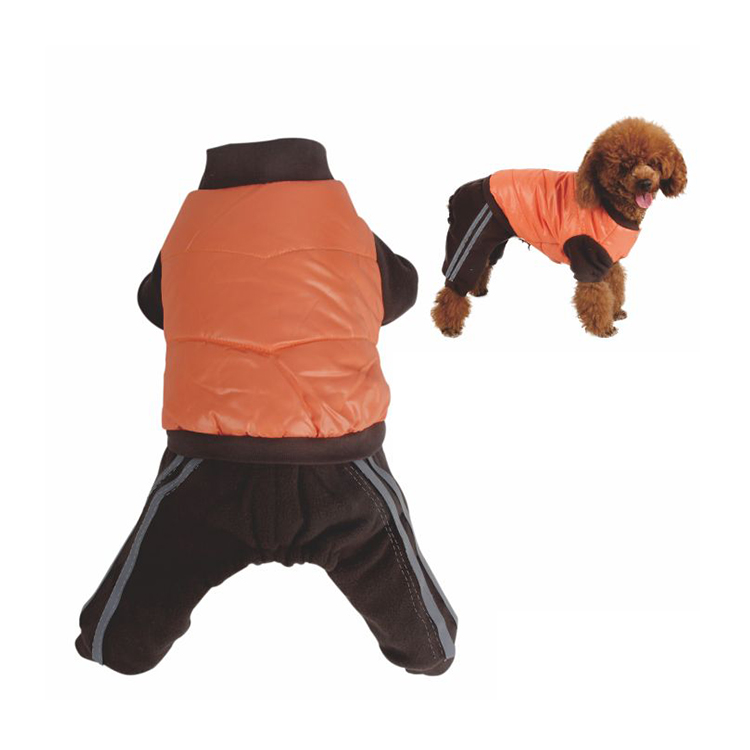 2022 Solid Color Orange New Dobaz Pet Dog Coats Pet Clothes Dog Waterproof Clothes Coat