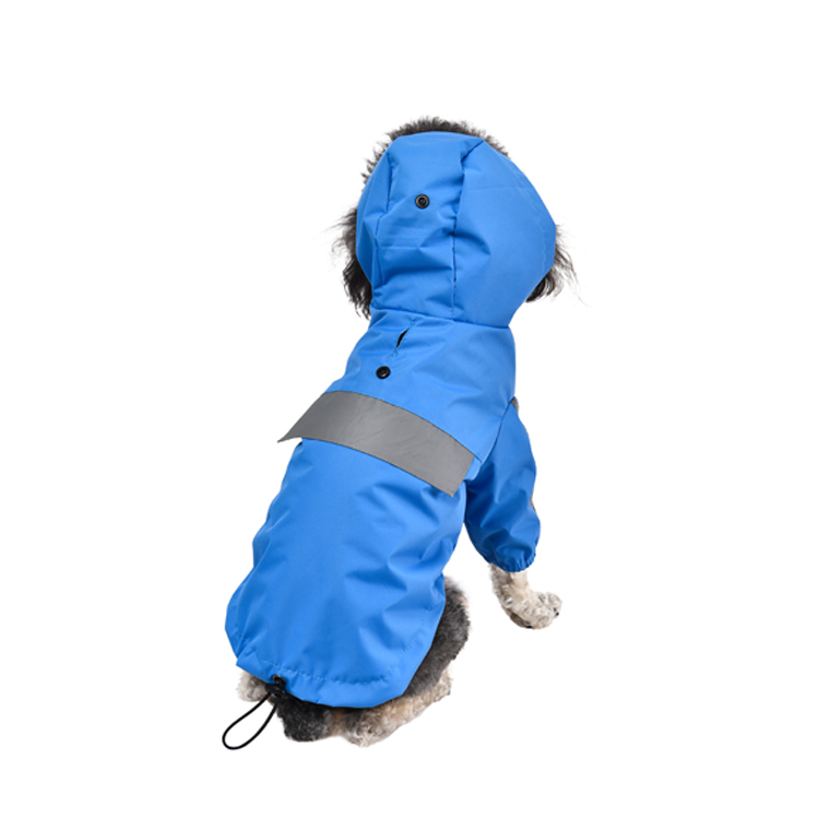Neutral Reflective Strip Waterproof Pet Clothes Hoodie Clothing Pet Clothes Dog Waterproof Coat
