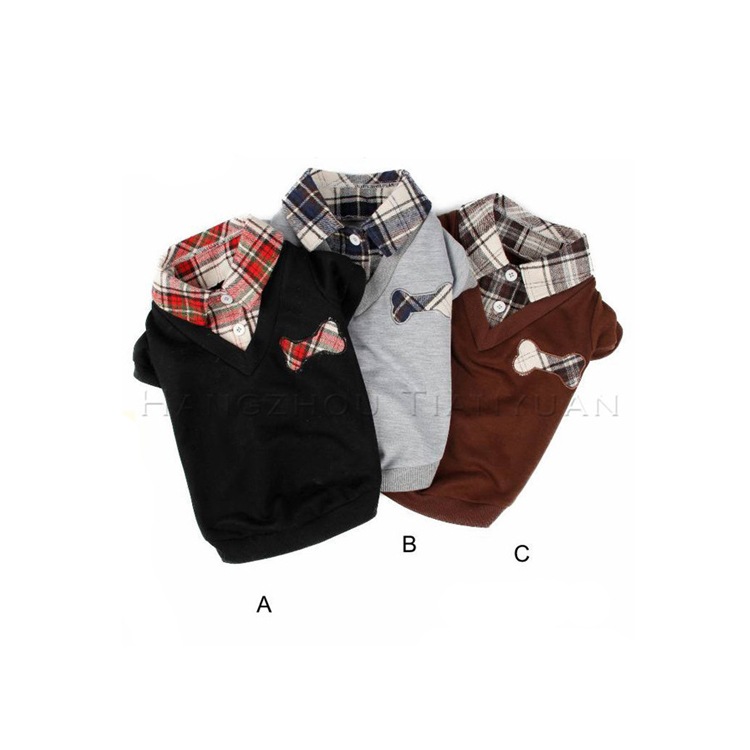 Pet Cloths Economical Custom Design Dog Pet Cloth For Dogs Pet Apparel Accessories Coats Jackets Outerwears Cotton As Photo