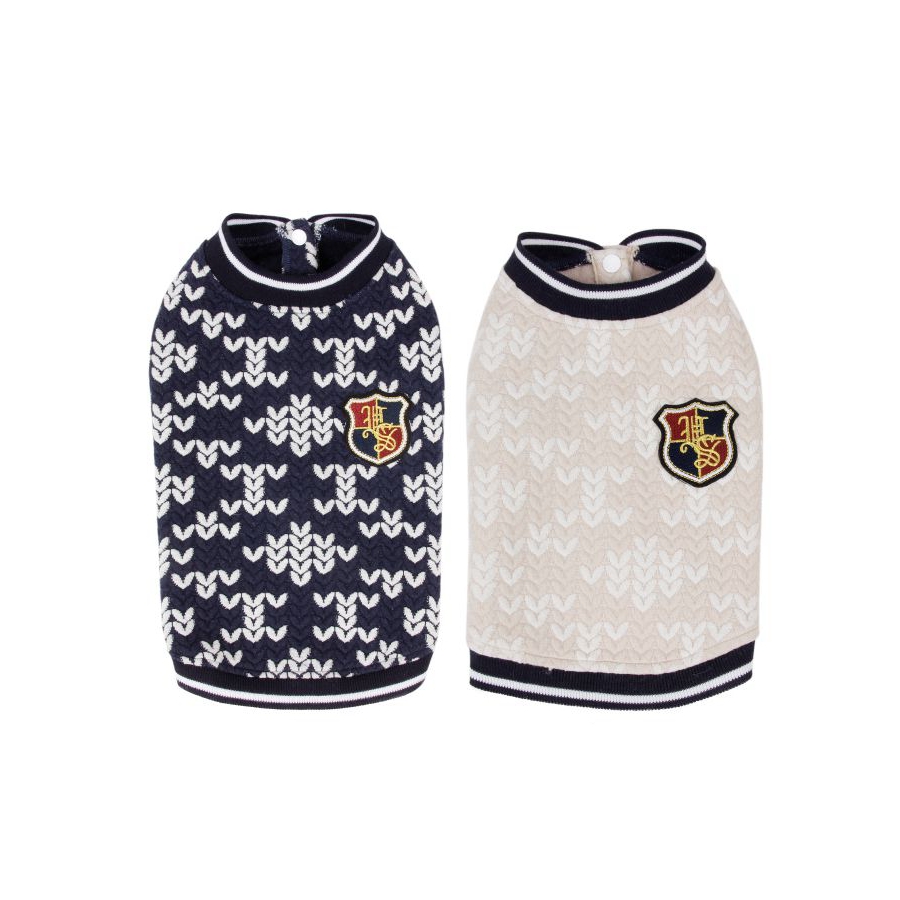 Custom High Quality Warm Winter Dog Clothes T-shirt Pet Designer Apparel