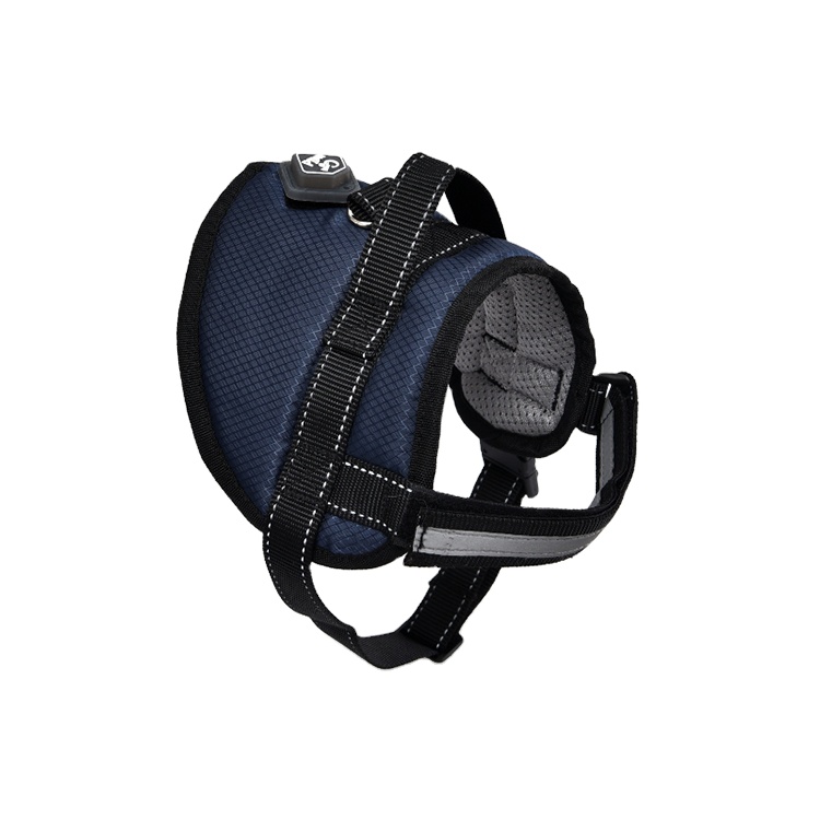 All Seasons Customized Breathable Mesh Fabric Led Luxury Pet Dog Backpack Harness Vest