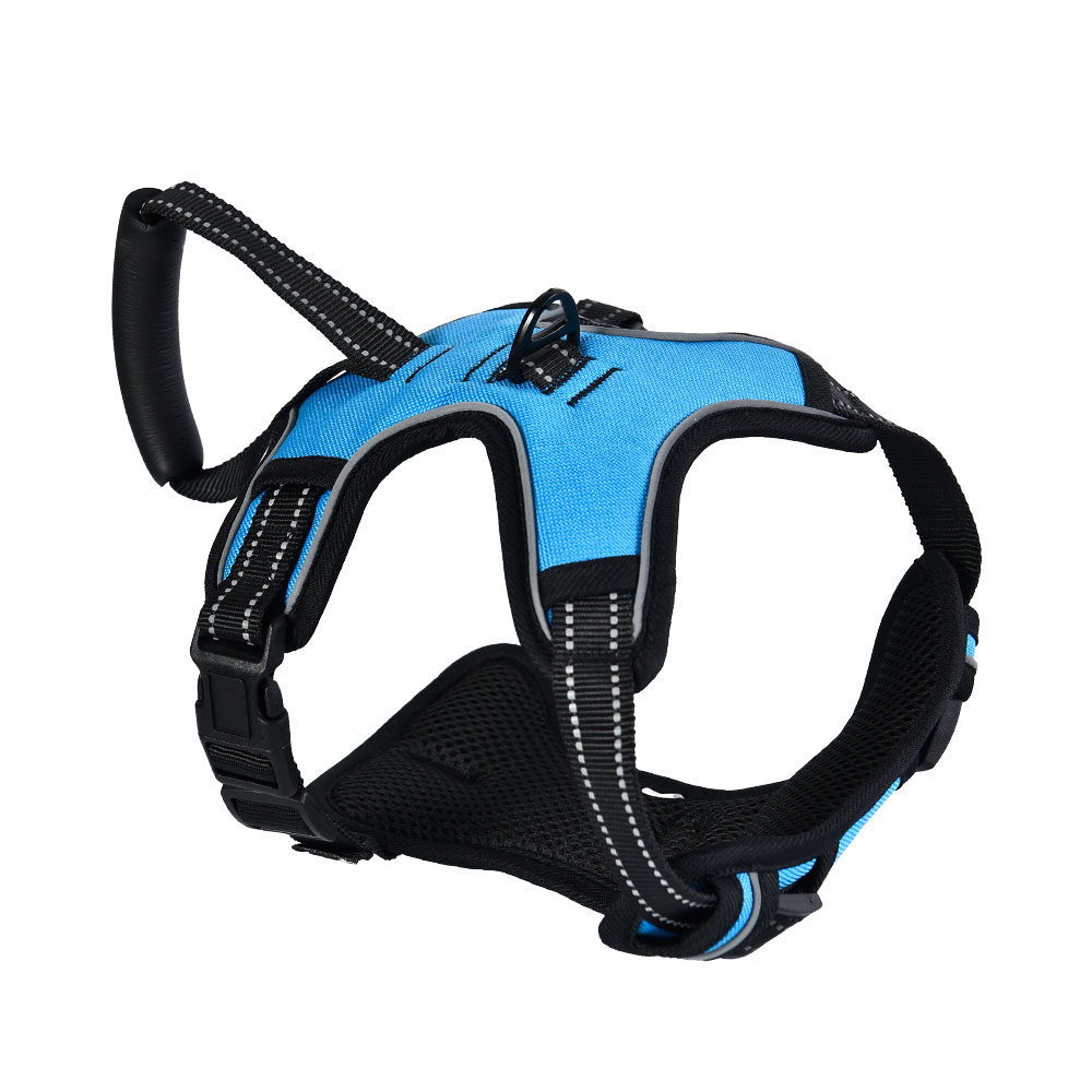 Soft Padded Easy Control Handle Breathable Air Mesh Reflective Dog Harness Vest