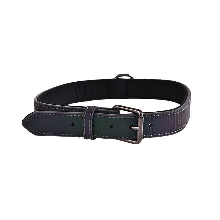 Luxury High Quality Large Soft Wide Leather Dog Collar