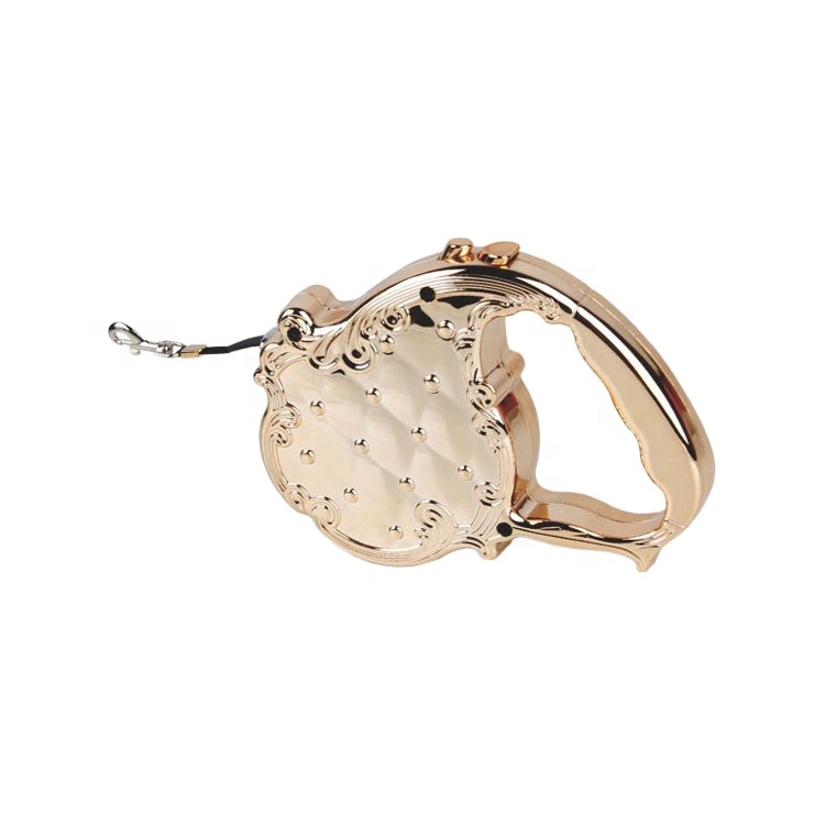 Wholesome Durable Promotion Price Stocklot Inventory Gold Auto Plastic Smart Dog Leash 3m