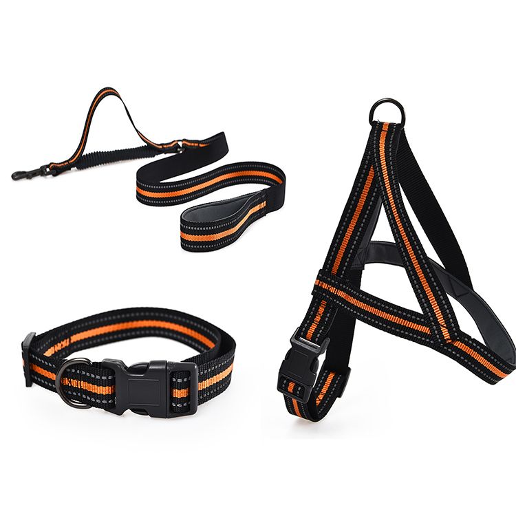 Adjustable Heavy Duty Pet Collars Reflective Puppy Walking Pet Collars For Dogs