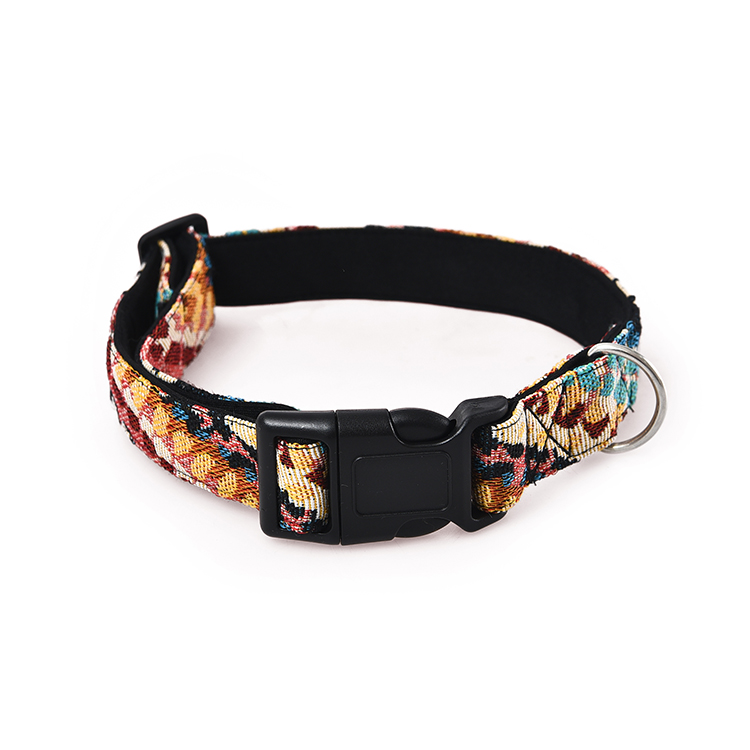Custom Dog Training Collar Pet Collars Leashes For Dogs Tag Polyester All Seasons