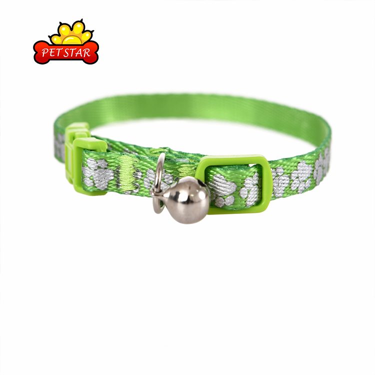 Pet Supplies Breakaway Safety Eco Friendly Dog Pet Collar Diy Adjustable Cat Collars With Bells