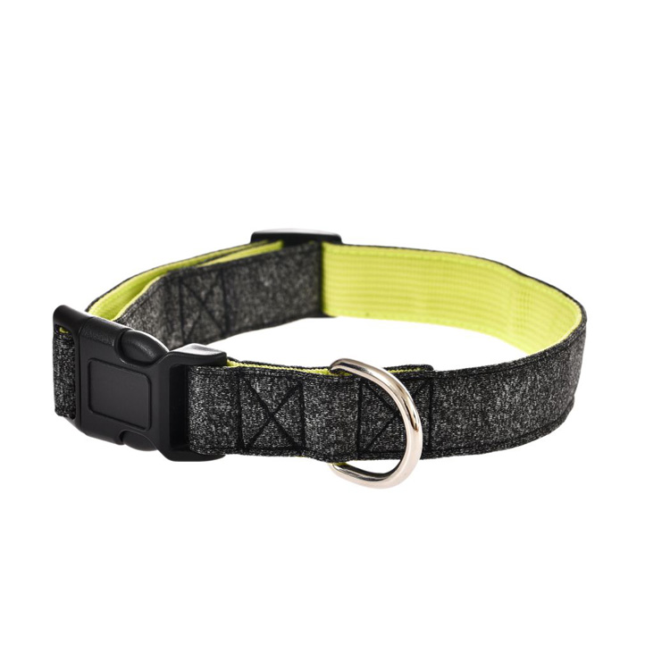 Factory Direct Selling Stainless Steel D Ring Soft And Comfortable Durable Custom Leather Dog Collar
