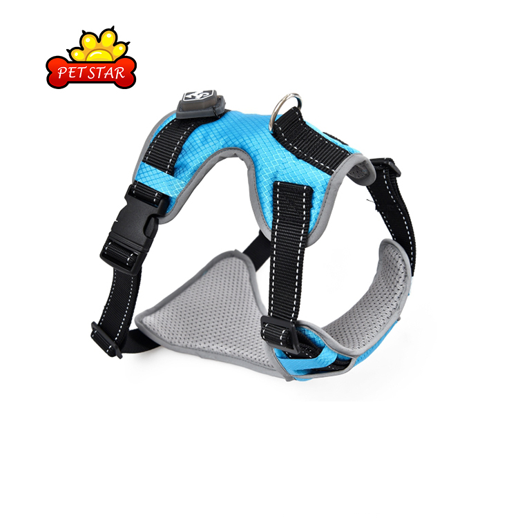 Special Design 2022 Trending Products Custom Breathable Reflective Fabric Pet Dog Harness