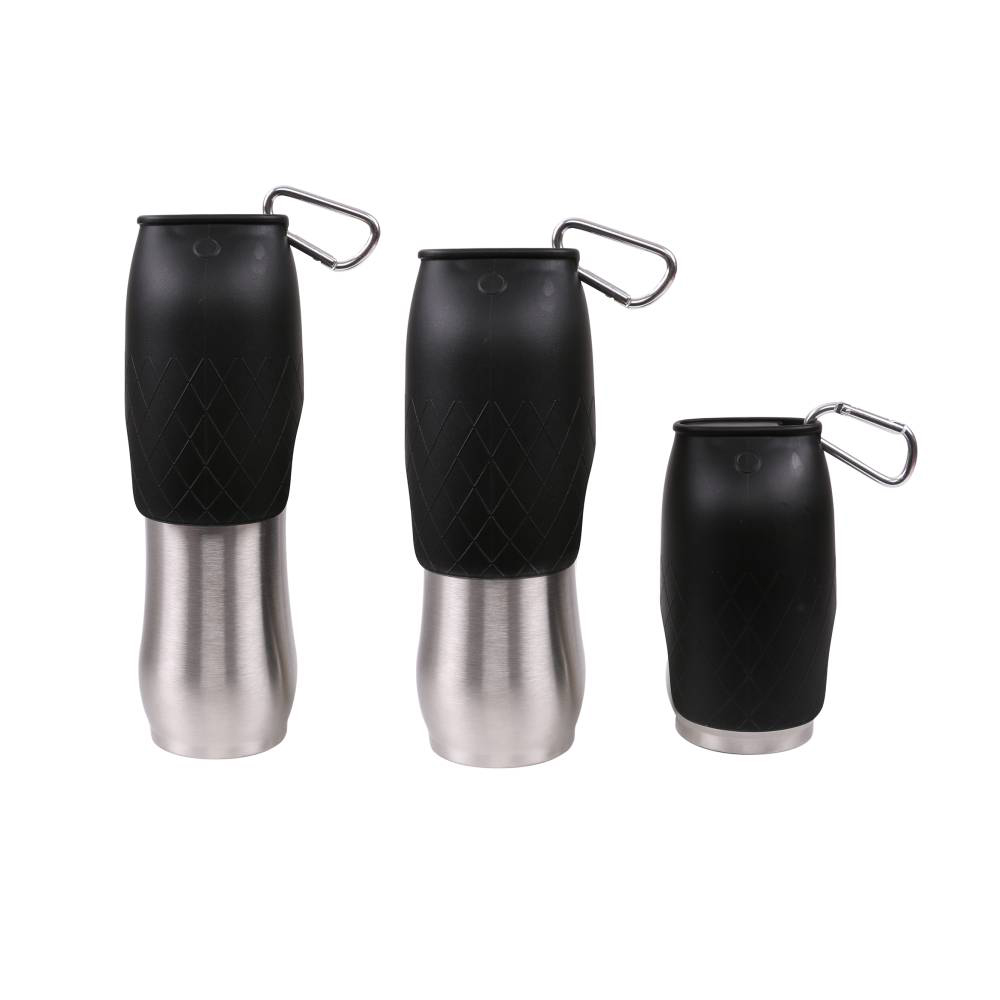 Outdoor Travel Environment-friendly Stainless Steel Dog Water Bottle Dog Drinking Water Bottle