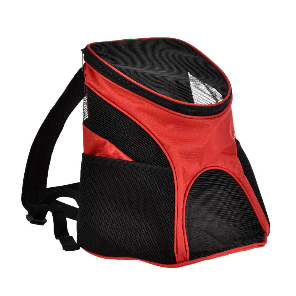 Side Pocket Lightweight And Portable Pet Travel Carrier Backpack Bag