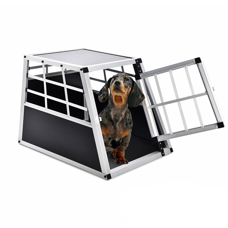 Easy To Transport Newest Light Aluminum Durable Pet Supplies Dog Metal Pet Cage