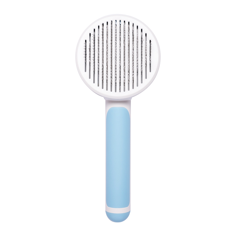 New Design Self Cleaning Dog Pet Grooming Slicker Hair Removal Brush