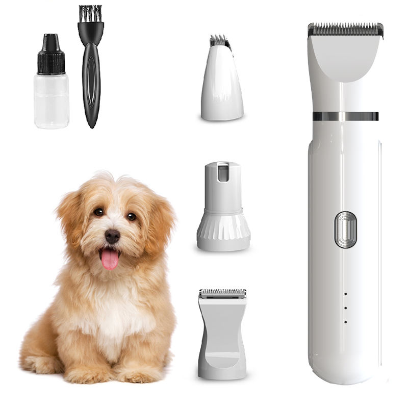 4 In 1 Pet Hair Clipper Pet Hair Trimmers Set Nail Clipper And Hair Pet Grooming Products Gift Sets