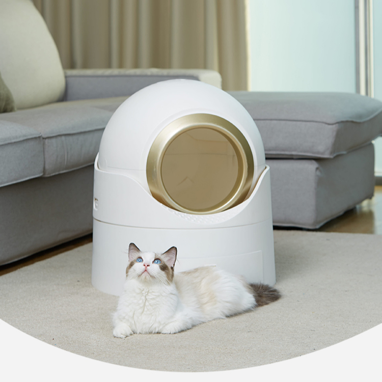 Smart Cat Litter Box Big Space Cat Litter Cat Toliet Automatic Box