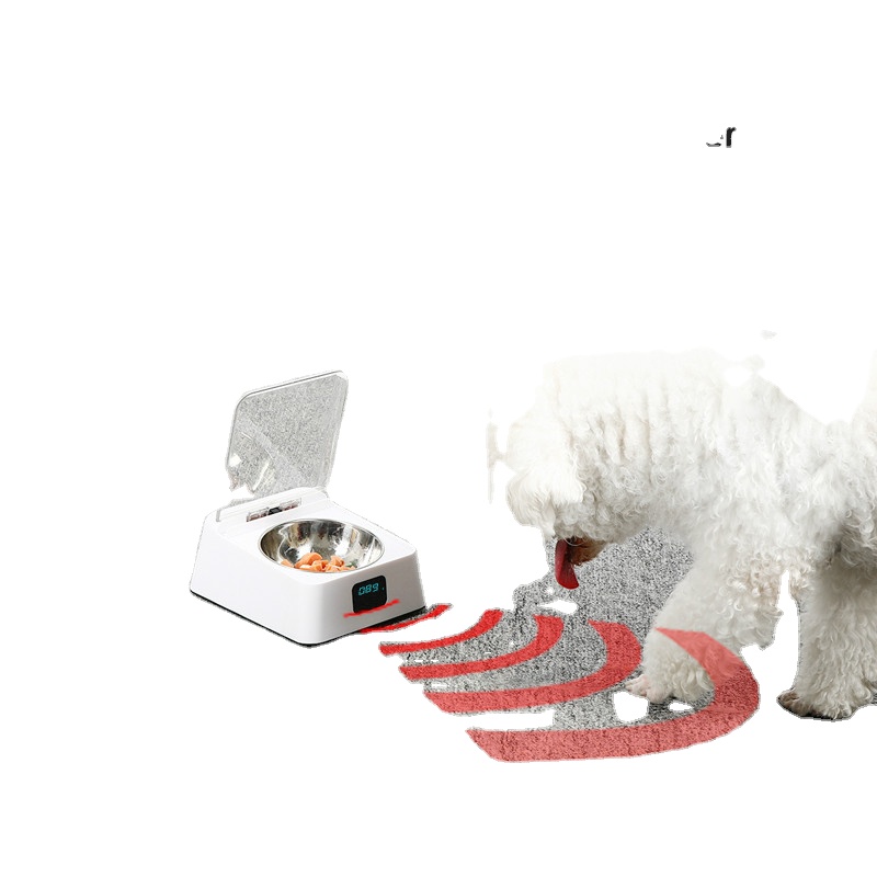 New Arrive Smart Automatic Pet Feeders 5g Intelligent Sensors Feeding Bowls 350ml