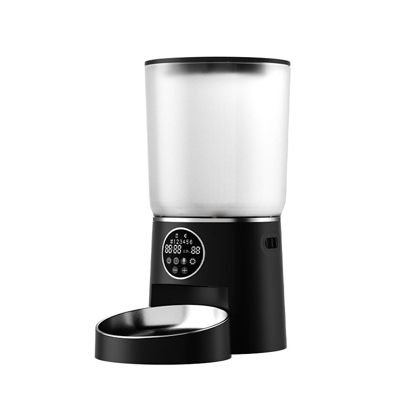 2023 Hot Sale Dog Cat Smart Pet Feeder Wifi Mobile Phone App Remote Control Microchip Automatic Pet Feeder With 6l