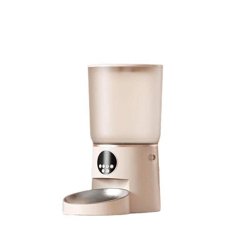Pet Cat Dog Bowl Stainless Steel Automatic Smart Pet Feeder 5l
