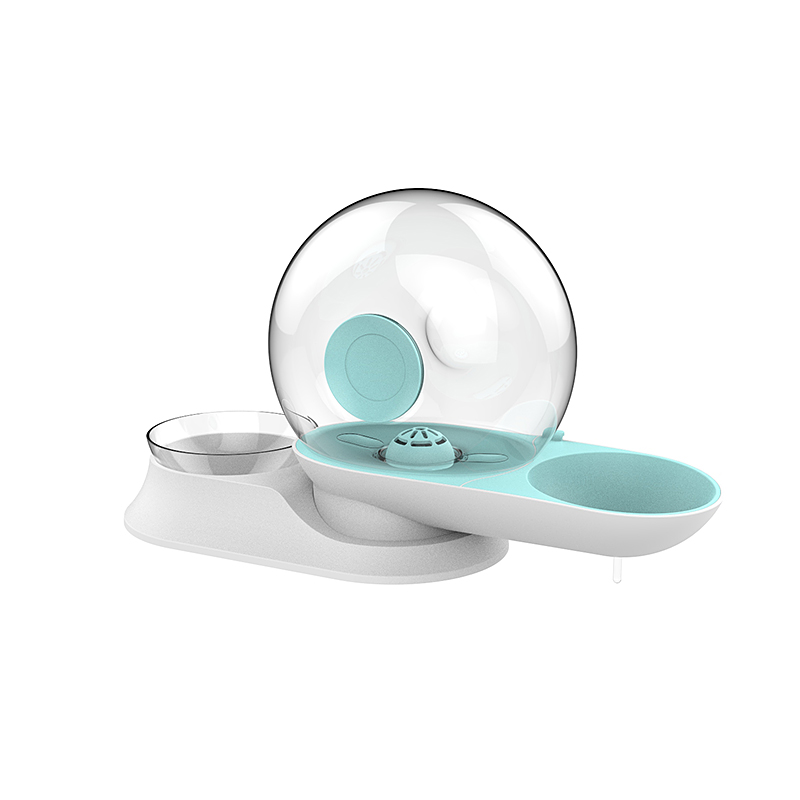 2 In 1 Snail Style Automatic Pet Water Dispensers And Feeders