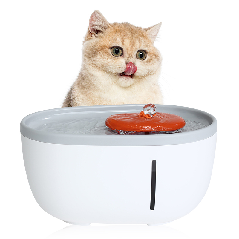 Automatic Electric Dispenser Led Light Pet Dog Cat Water Fountain