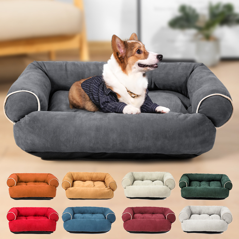 Manufacturer Wholesale Many Colors Large Dog Sofa Products Pet Beds & Accessories