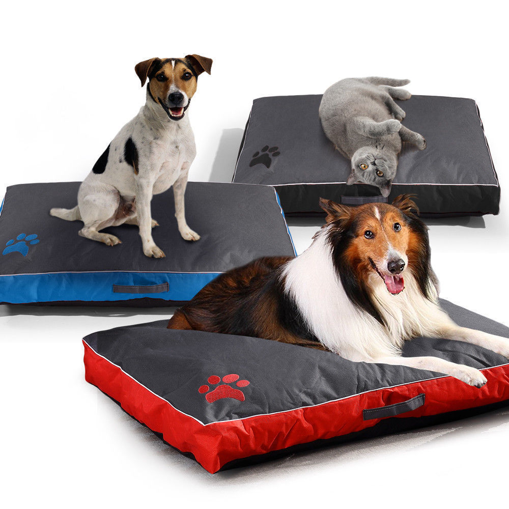 Manufacturer Wholesale Waterproof Oxford Cloth Non Slip Bottom Dog Cushion Bed