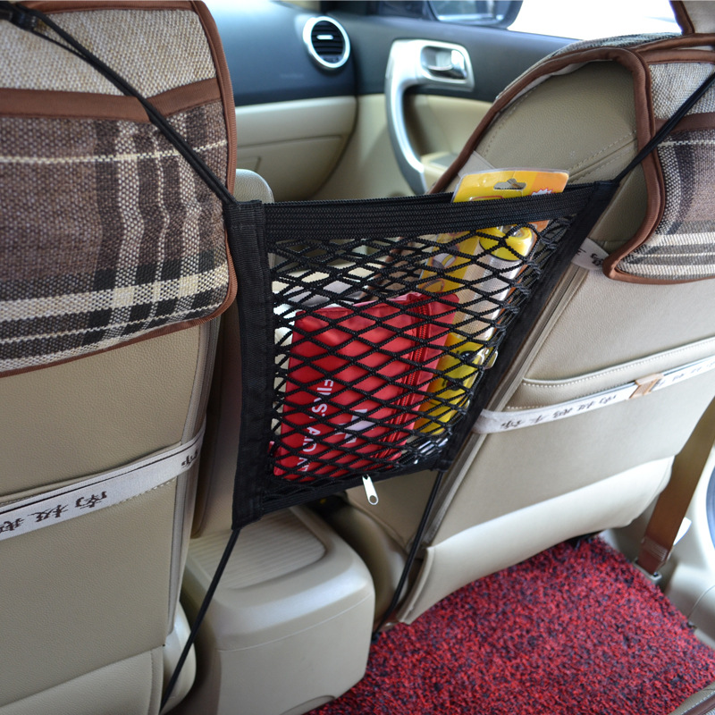 Elastic Nylon Mesh Car Seat Net Bag