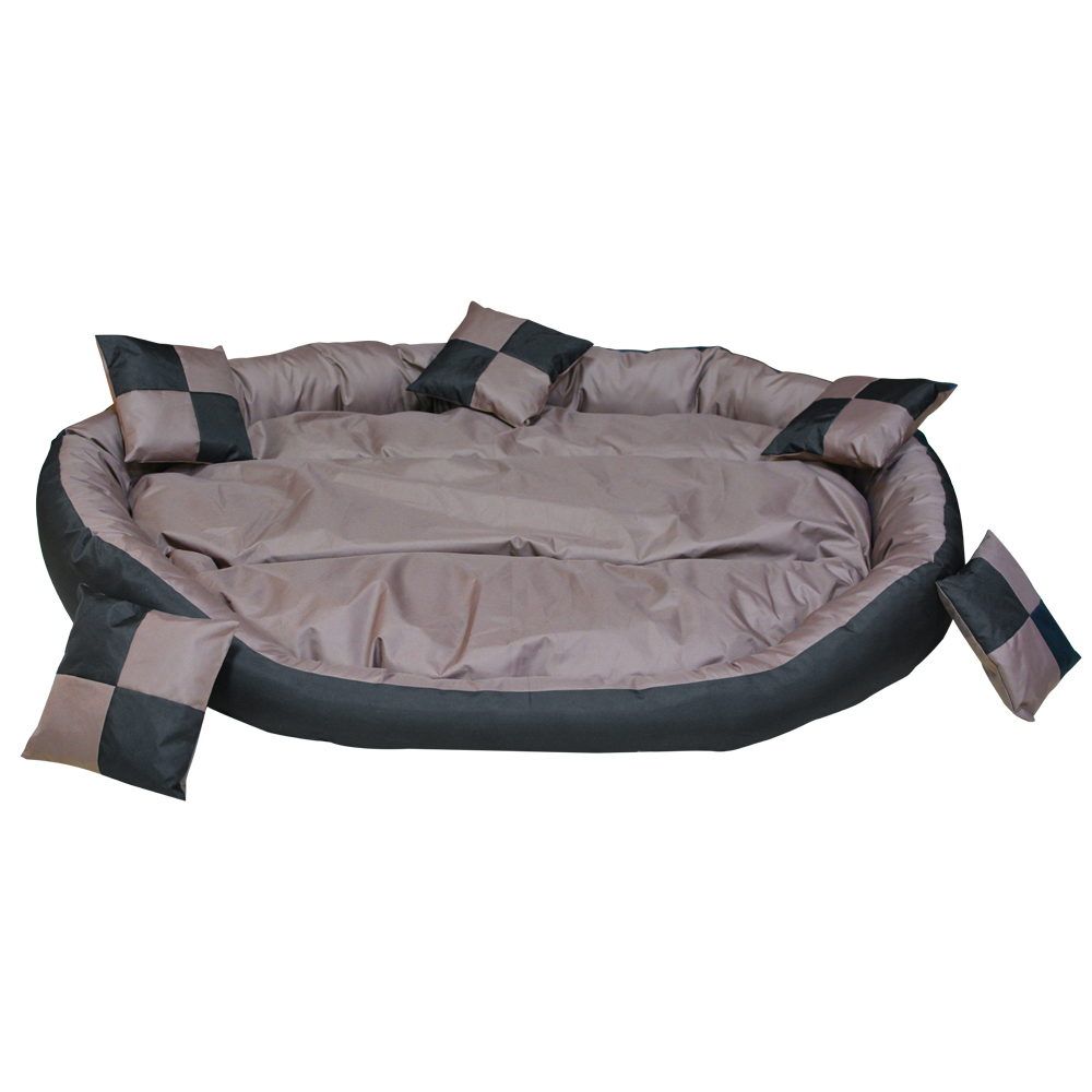 China Wholesale Supplier Luxury Funny Pet Dog Bed Extra Large